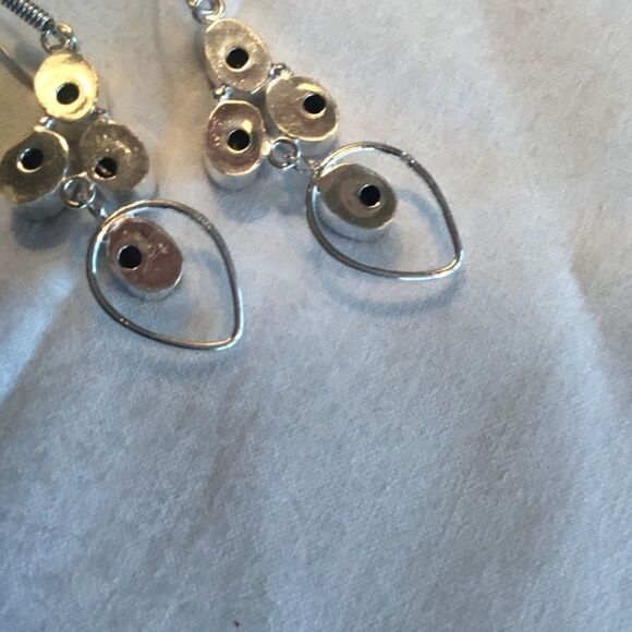 NWOT. Sterling Silver Pink Amethyst Earrings - Picture 6 of 10